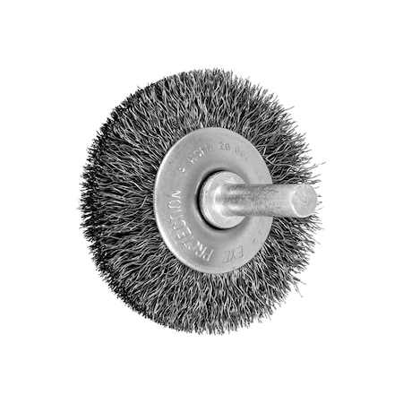 Pferd Mtd Flared Cup Brush, .008 CS Wire, 2 82854